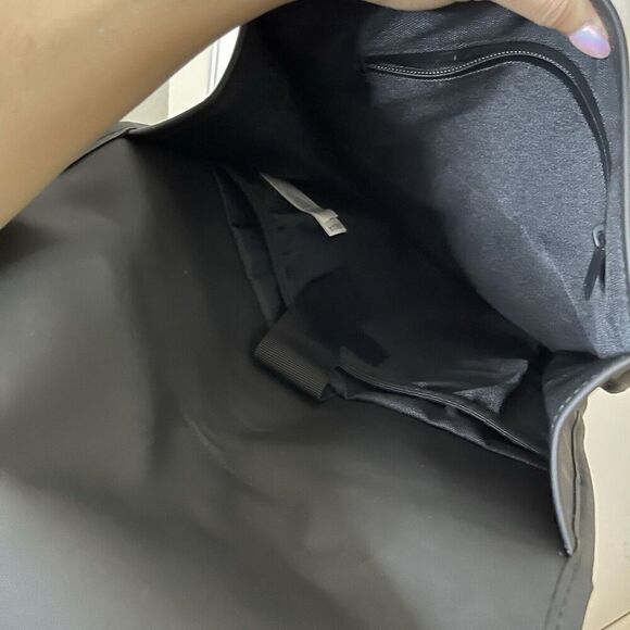 RAINS Waterproof Backpack Black Laptop bag sleek design HBO MAX branded NWT $110 - Picture 8 of 8